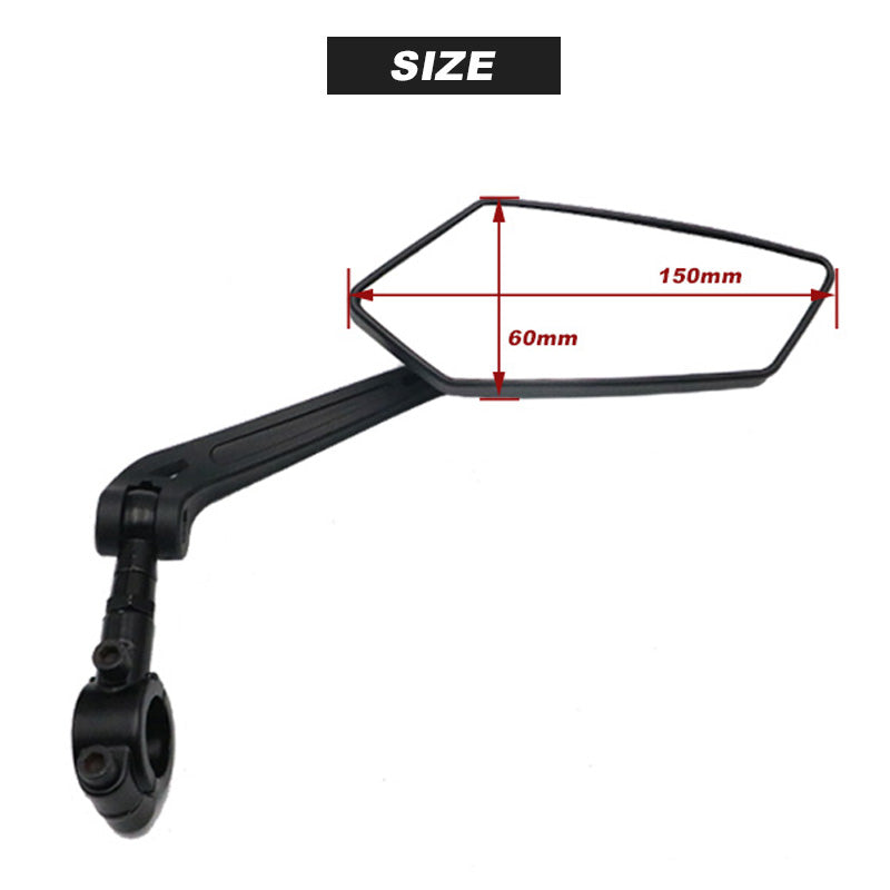 Adjustable Side Mirrors - Durable Scooter Mirrors - Image 3