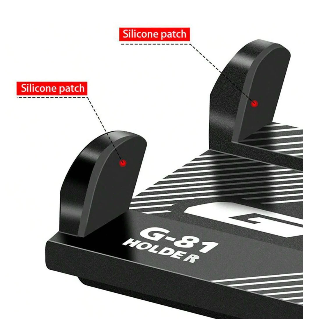 Aluminum Phone Holder Mount for 3.5-6.2 inch Phones - Image 3