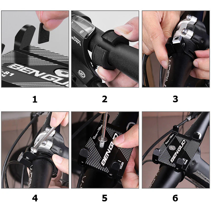 Aluminum Phone Holder Mount for 3.5-6.2 inch Phones - Image 7