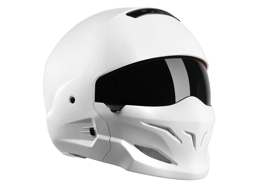 Solar Full Face Helmet - Half Face - With Visor - Image 7