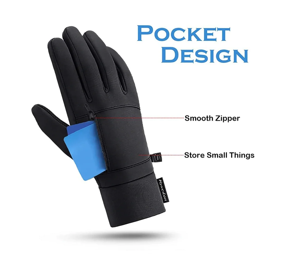Full Fingerprint Riding Gloves Outdoor With Touch Screen - Solar Scooters - Image 3