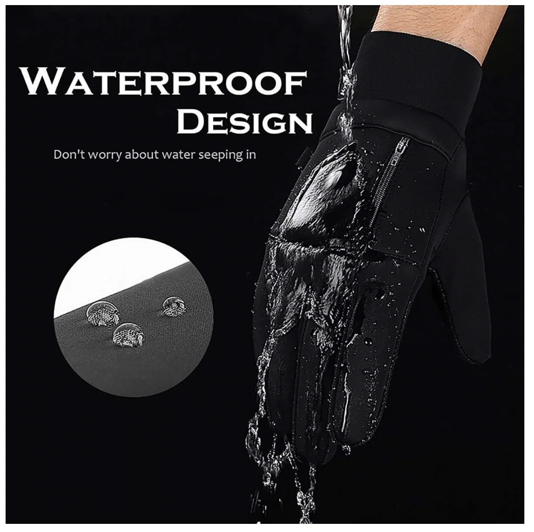 Full Fingerprint Riding Gloves Outdoor With Touch Screen - Solar Scooters - Image 8