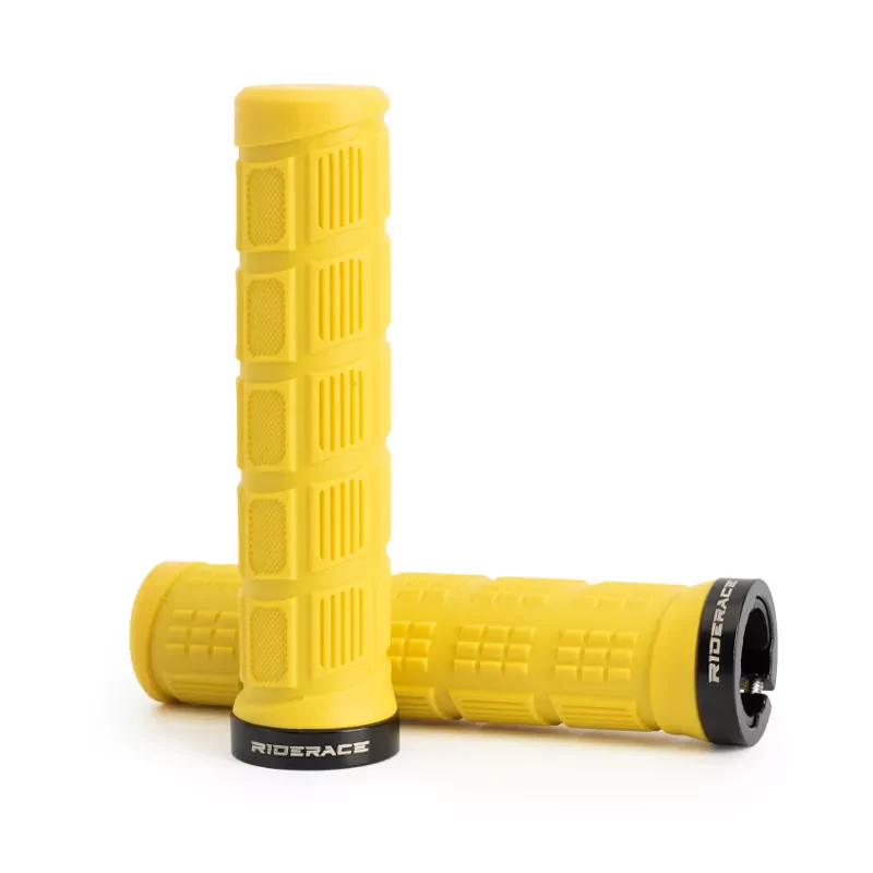 Handlebar Grips with Soft Anti-slip Rubber, Single Lock-on - Solar Scooters - Image 3