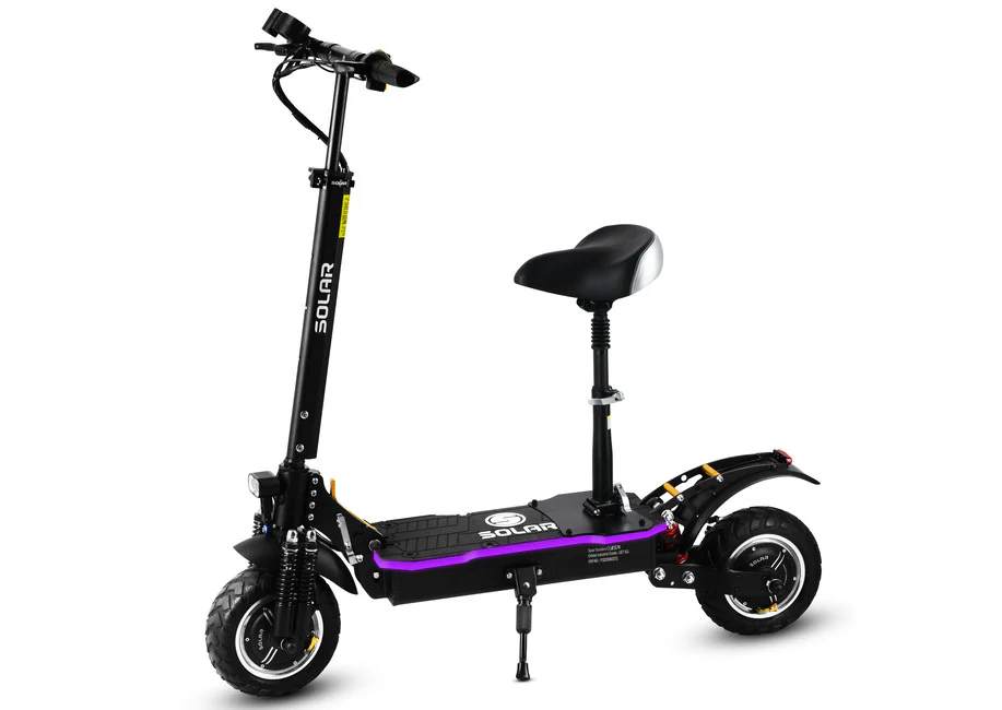 Solar P1 3.0 Electric Scooter - Black - Image 57