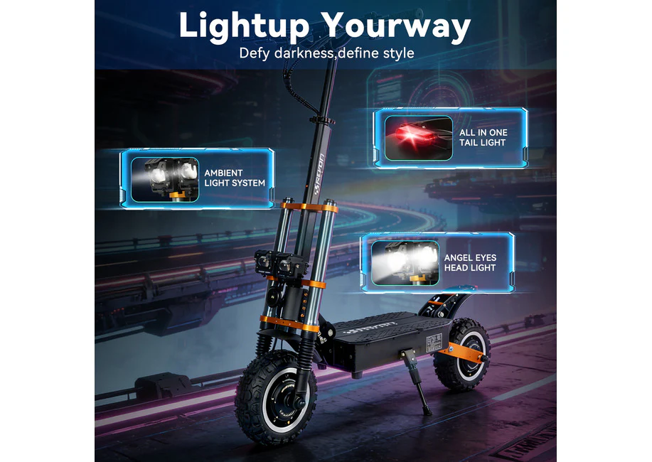 Solar - Revon H1 Pro Electric Scooter - Image 4